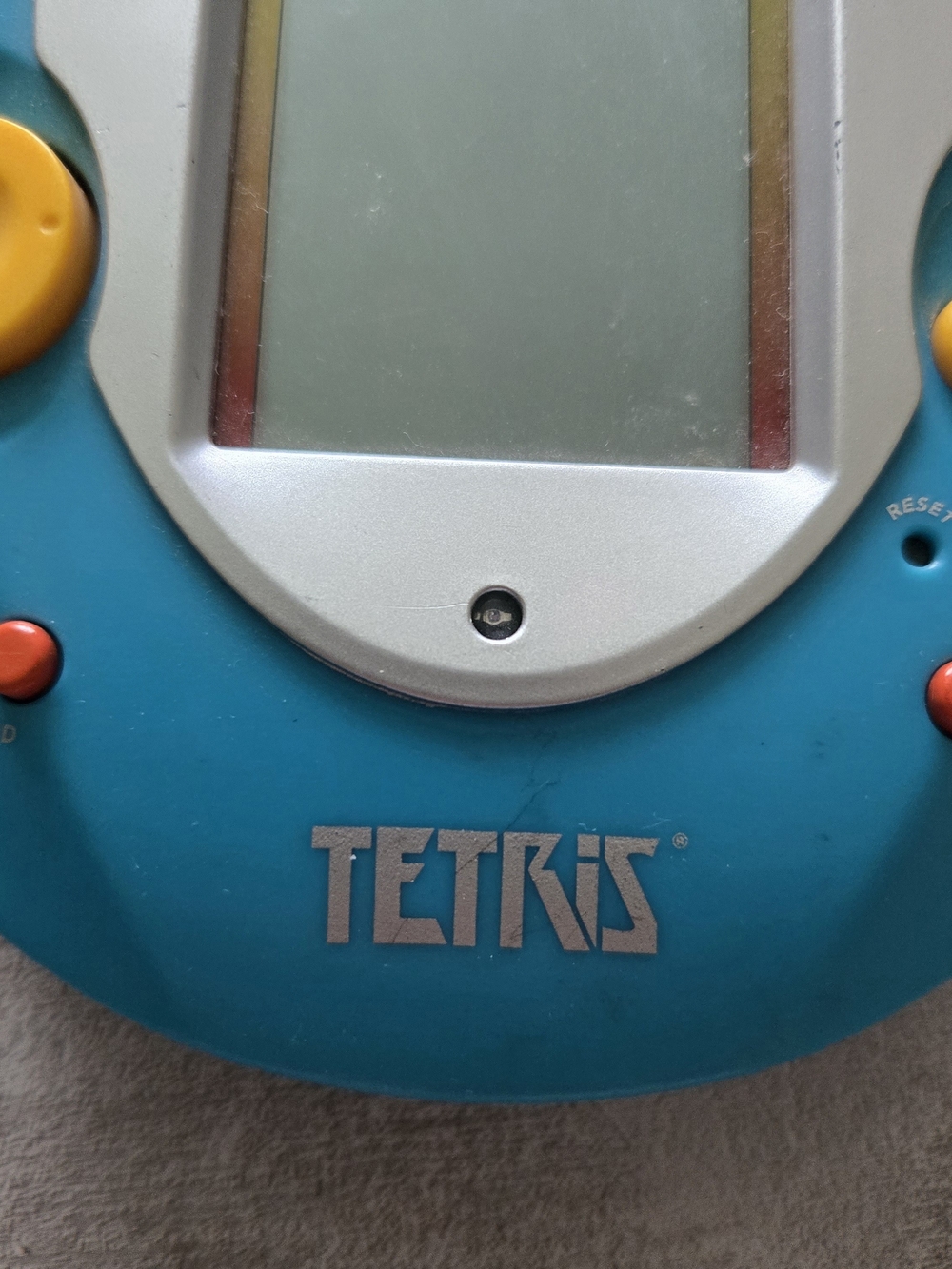 Vintage Radica Tetris Handheld Electronic Game Retro Arcade Toy Blue Working - Picture 4 of 13
